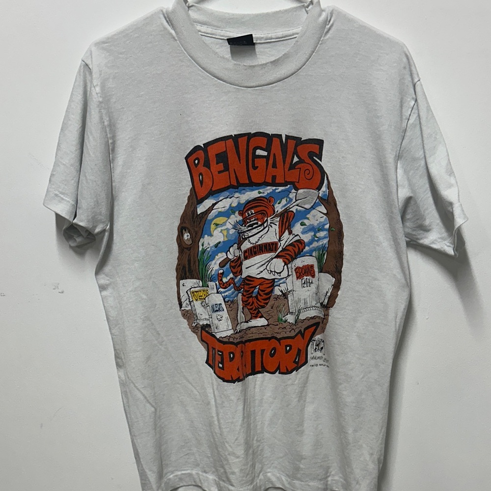 Vintage 90s Cincinnati Bengals Shirt Sz L